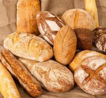 variété de pain photo