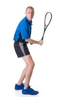 jouer au squash photo