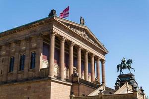 berlin, allemagne, 2020 - alte nationalgalerie on museumsinse photo