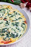 omelette aux épinards photo