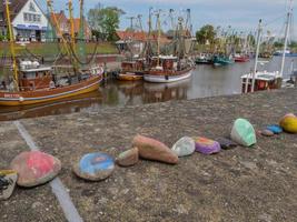 le port de greetsiel en allemagne photo