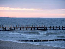 zingst à la mer baltique en allemagne photo