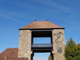 la ville de wissembourg en france photo