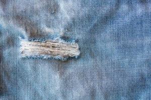 jeans déchirés texture denim photo