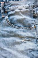 gros plan de blue jeans photo