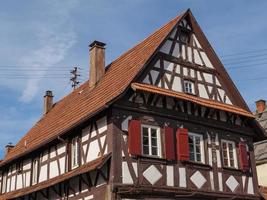 ville de kandel dans le pfalz allemand photo