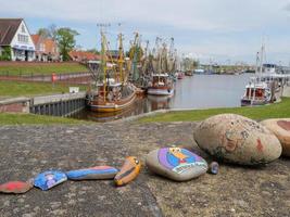 le port de greetsiel en allemagne photo