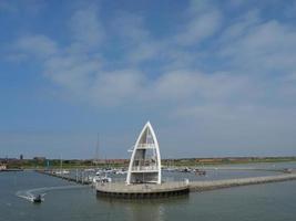 île de juist dans la mer du nord allemande photo