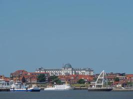 l'ile de juist en mer du nord photo