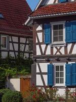 la petite ville de kandel dans le pfalz allemand photo