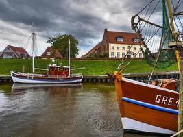 le port de greetsiel en allemagne photo