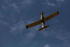 tracteur aérien at-802 avion de lutte contre l'incendie photo