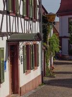 la petite ville de kandel dans le pfalz allemand photo