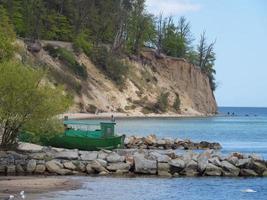 la mer baltique près de gdansk en pologne photo