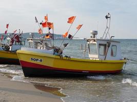 la plage de sopot en pologne photo