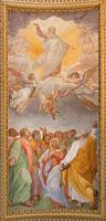 rome - ascension du seigneur fresque photo