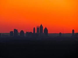 silhouette d'Atlanta