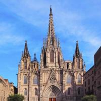 cathédrale à barcelone photo