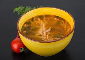 soupe pho vietnamienne photo