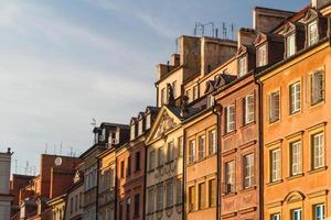 place du château à varsovie, pologne photo