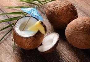 boisson à la noix de coco