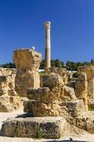 vieilles ruines de carthage photo