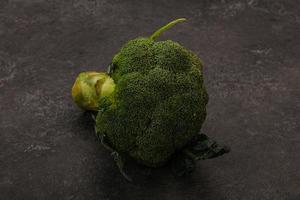 chou vert brocoli savoureux frais photo