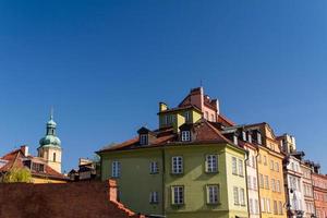 place du château à varsovie, pologne photo