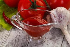 sauce tomate ketchup photo