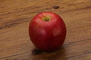 pomme rouge douce et savoureuse photo