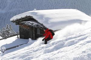 blockhaus de ski de fond photo
