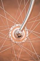 roue de vélo avec style ancien