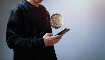 commerce commerce pièces de monnaie crypto monnaie bourses bitcoin investir actions métaverse photo