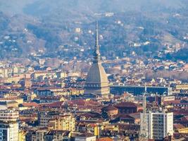 vue aérienne hdr de turin photo