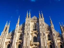 hdr duomo di milano milan cathédrale photo