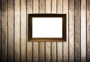 cadre photo en bois décorations de cadre vintage sur fond de bois