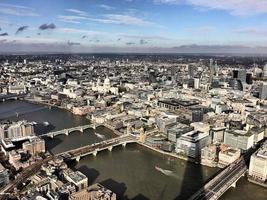 une vue aérienne de londres photo