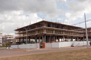 brasilia, df brésil 4 mai 2022 construction de nouveaux immeubles d'appartements dans le nord-ouest de brasilia, alias secteur noroeste photo