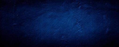 fond de texture de mur de béton de ciment abstrait grungy bleu foncé photo