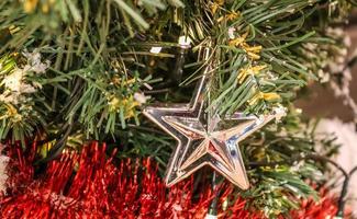 décoration de noël belle et colorée. photo