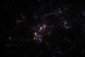 illustration de rendu 3d de l'univers avec des étoiles sans fin et un fond de ciel photo