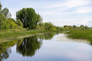 beau reflet du lac photo