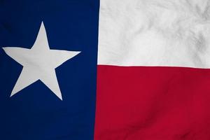 drapeau du texas en rendu 3d photo