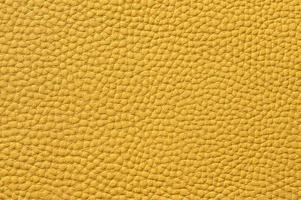 gros plan de la texture de cuir jaune transparente photo