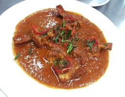 curry rouge thaï aux crevettes photo