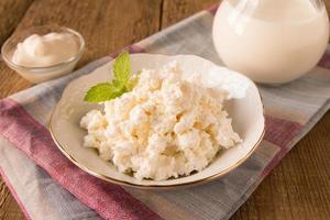 Cottage cheese photo