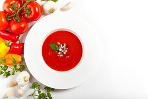 Soupe à la tomate photo