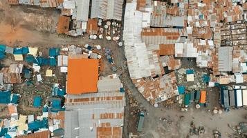 vue aérienne de la zone industrielle de dar es salaam photo