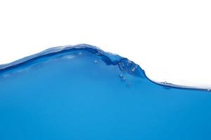 la surface de l'eau bleue qui est éclaboussé ou en mouvement photo