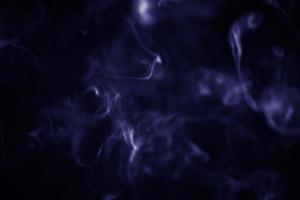 bleu fantôme de fumée photo
